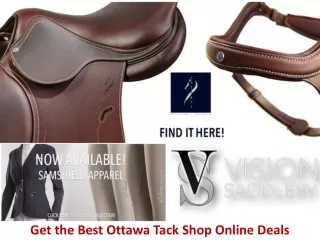 Get the Best Ottawa Tack Shop Online Deals