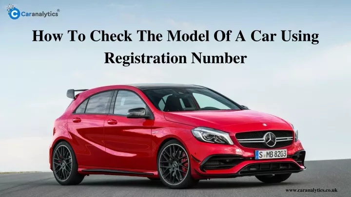 how to check the model of a car using