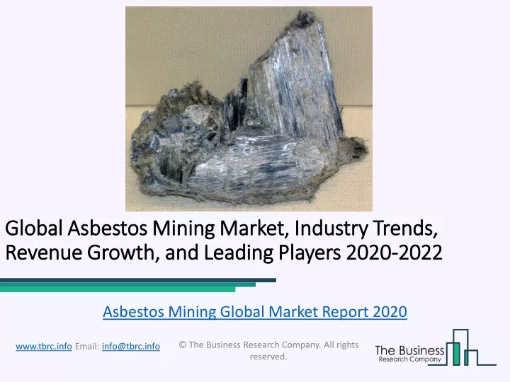global global asbestos mining asbestos mining