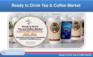 Ready to Drink Tea & Coffee Market, Volume, Global Forecast by Product