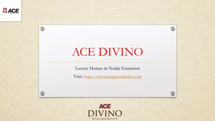 ace divino