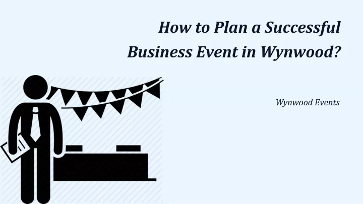 how to plan a successful business event in wynwood