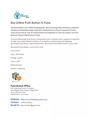 buy online push button in pune