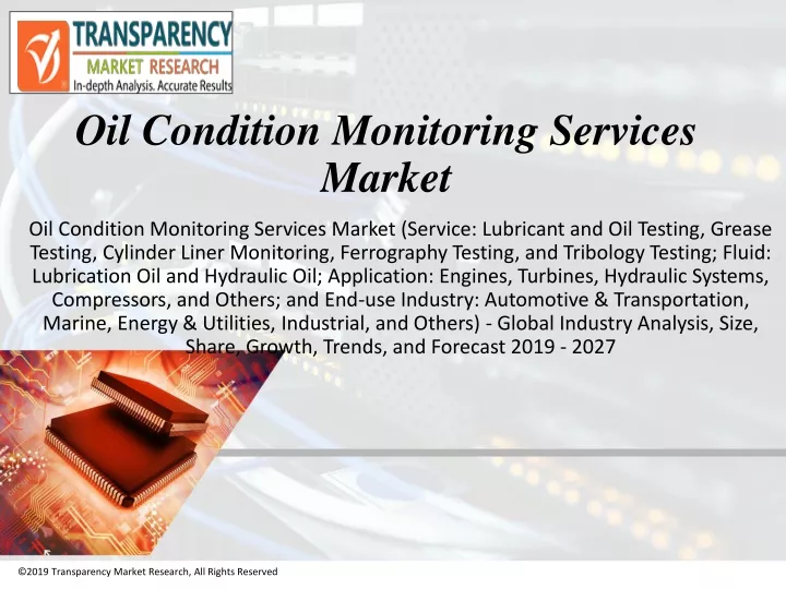 oil condition monitoring services market