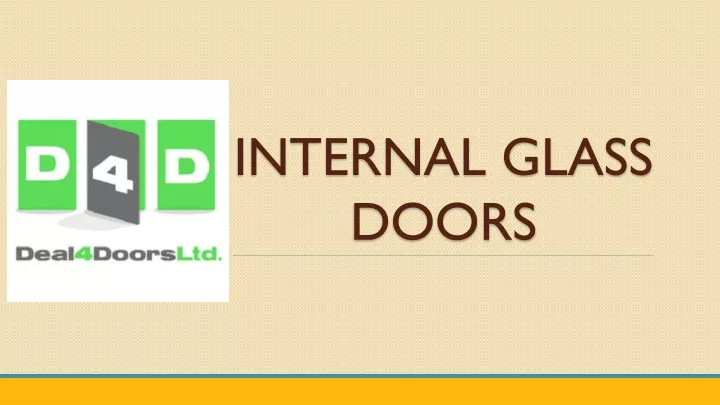 internal glass doors