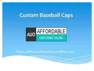 custom baseball caps