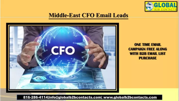 middle east cfo email leads