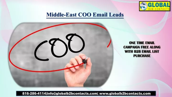 middle east coo email leads