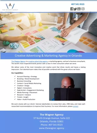 Creative Advertising & Marketing Agency in Orlando