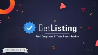 Contact Us - [  1-800-LISTING ] | Get In Touch With Us | GetListing