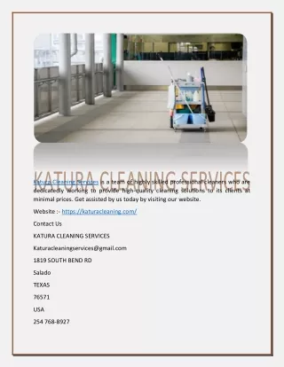 house cleaning killeen - Katura Cleaning Services