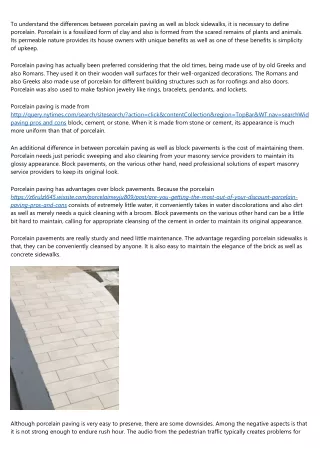 20 Myths About external vitrified porcelain paving: Busted