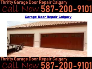 Garage Door Repair Calgary