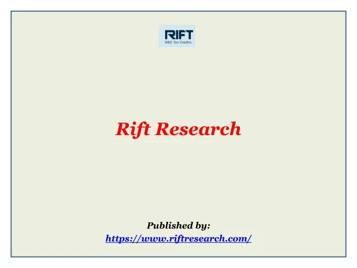 rift research published by https www riftresearch com