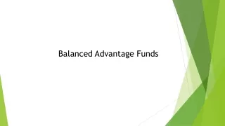 balanced advantage funds