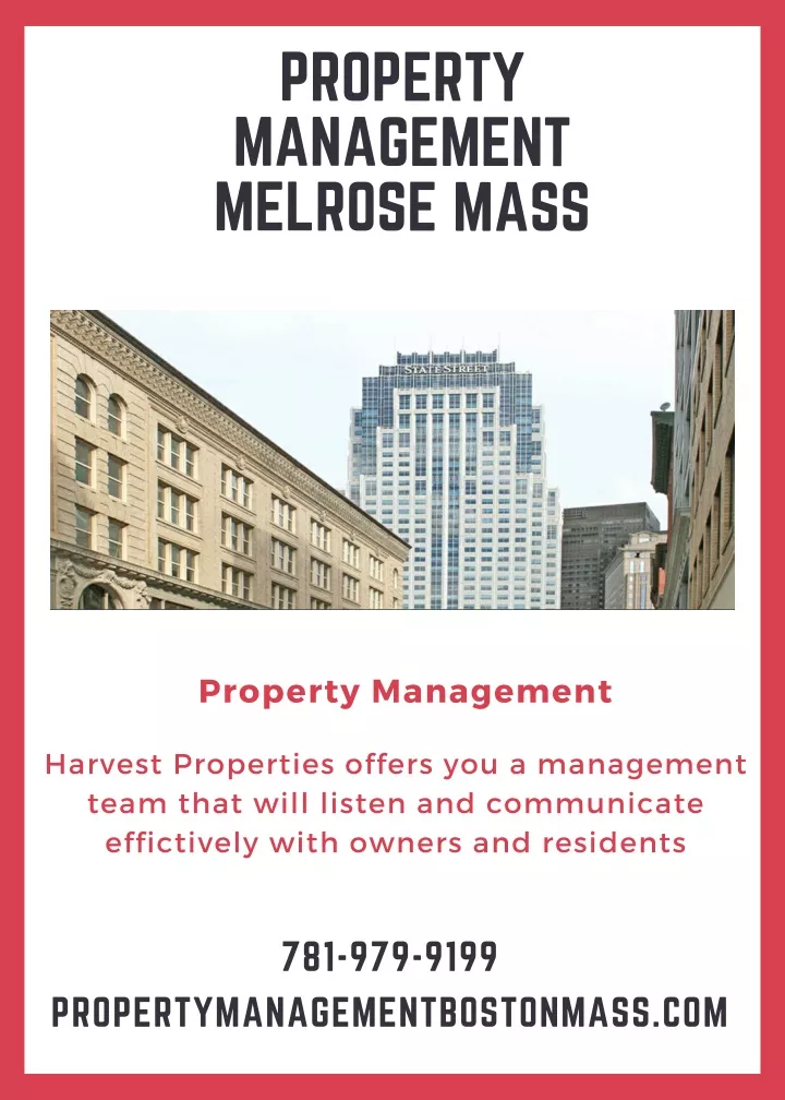 property management melrose mass