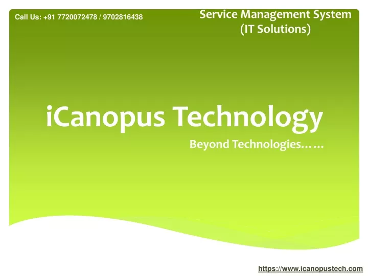 beyond technologies