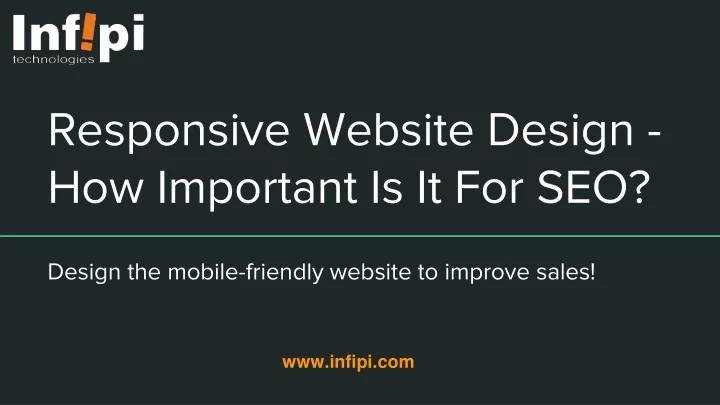 responsive website design how important is it for seo
