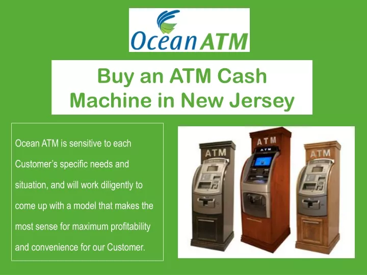 buy an atm cash machine in new jersey