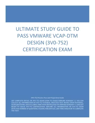 ultimate study guide to pass vmware vcap