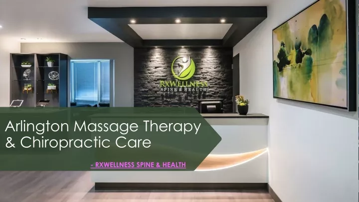 arlington massage therapy chiropractic care