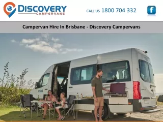 Campervan Hire In Brisbane - Discovery Campervans