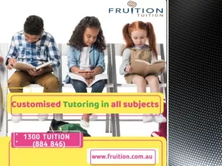 Get the best Tutoring Services from Fruition Tuition