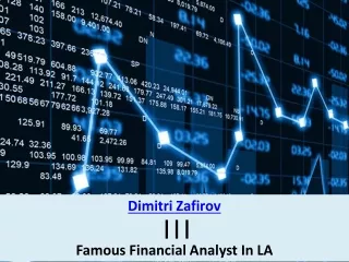 Dimitri Zafirov –  trusted and long-lasting client relationships