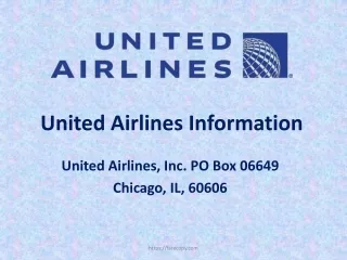 United airline information