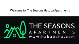 Best 3 Bedroom Apartments For Rent In Hakuba | Hakuba Grand Apartments | Seasons Hakuba