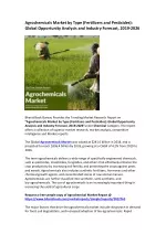 Agrochemicals Market : Global Opportunity Analysis and Industry