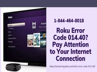 Roku Error Code 014 | Error Code 014.40 Roku –Fix now | Call Anytime