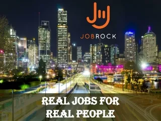 Job Rock - Job Opportunities in Australia