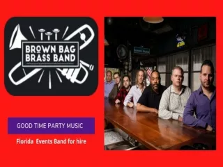 Florida events band for hire march