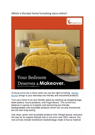 which is the best home furnishing store online