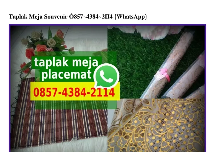 taplak meja souvenir 857 4384 2ii4 whatsapp