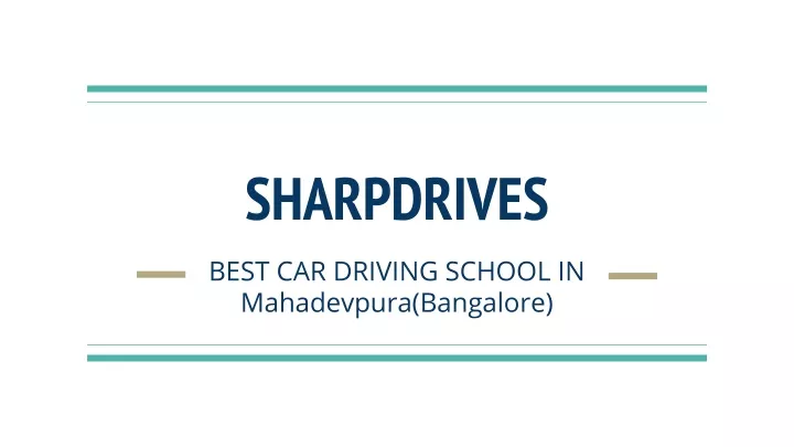 sharpdrives