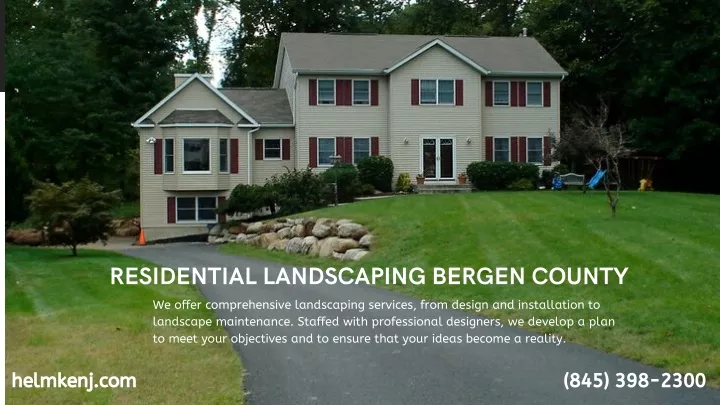 residential landscaping bergen county