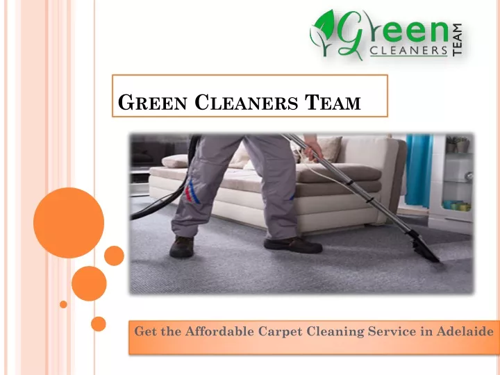 green cleaners team