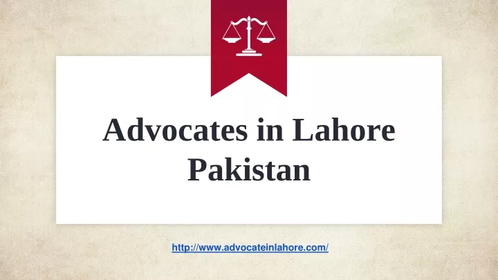 advocates in l a hore pakistan