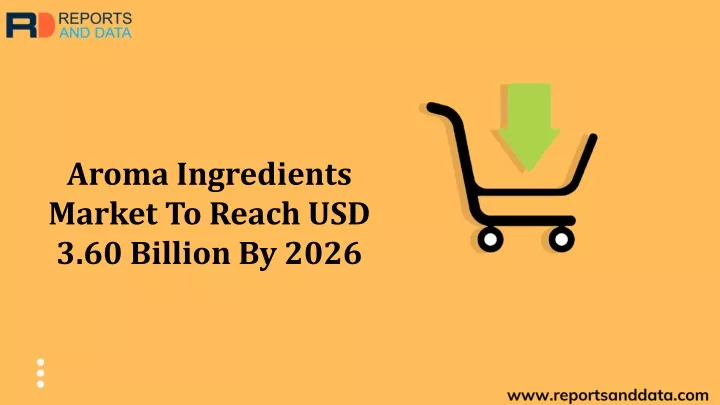 aroma ingredients market to reach