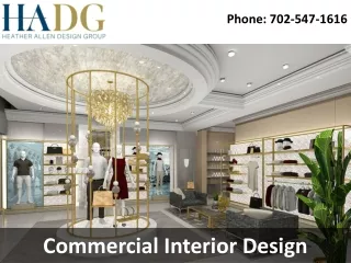 Commercial Interior Design in Las Vegas
