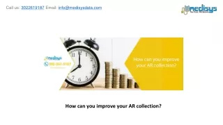 how can you improve your ar collection