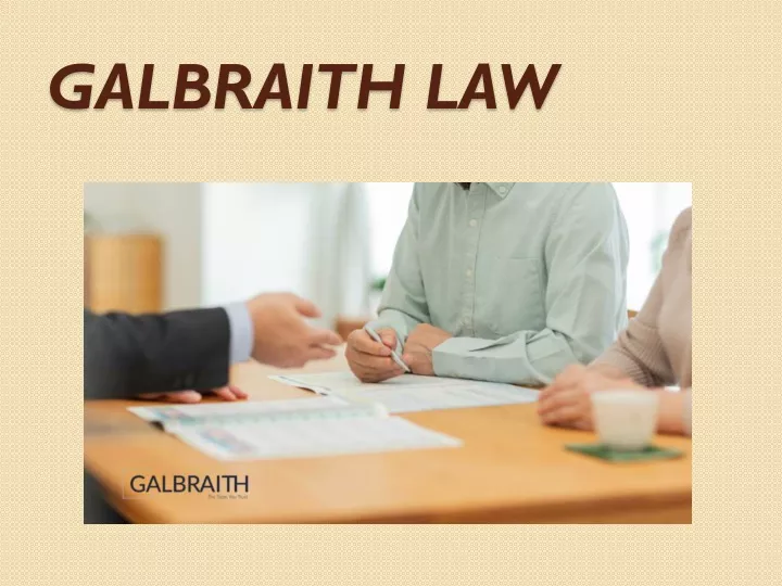 galbraith law