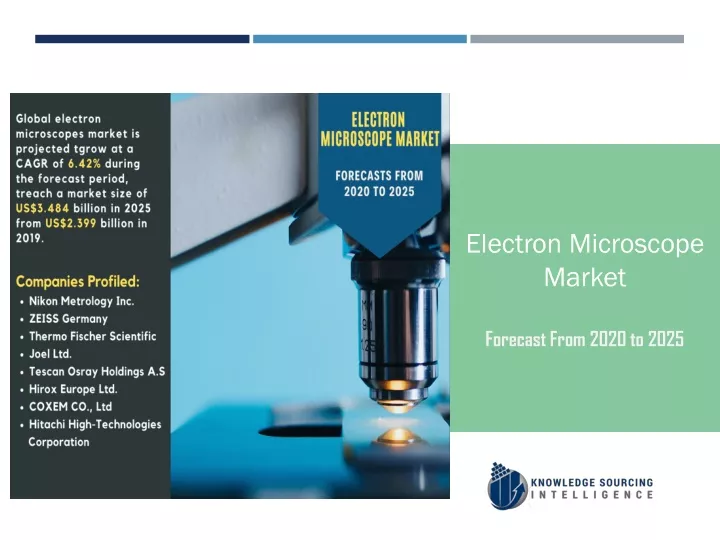 electron microscope market forecast from 2020