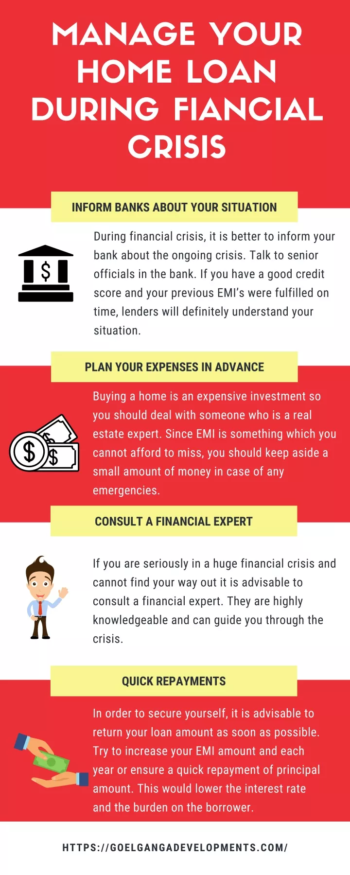 manage your home loan during fiancial crisis
