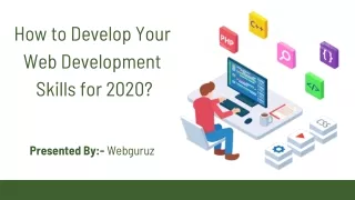 How to Develop your Web Development Skills for 2020?