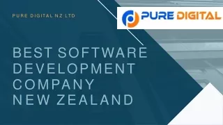 Software Development Services in New Zealand