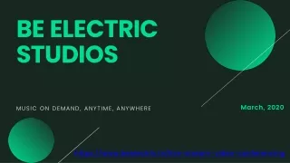 be electric studios