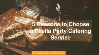 5 Reasons to Choose a Paella Party Catering Service